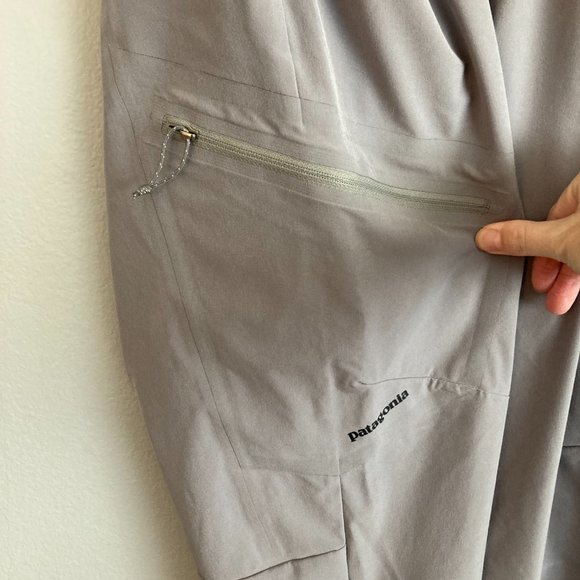 Patagonia chambeau Rock Pants Feather Grey Size 10 - Picture 3 of 6